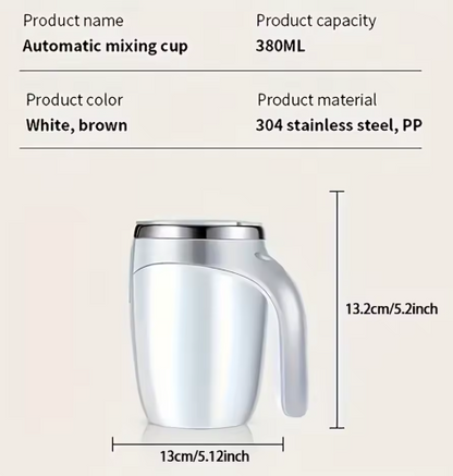 Taza Auto-Mezcladora de 380ml recargable