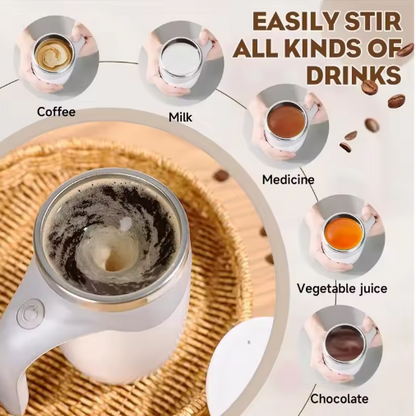 Taza Auto-Mezcladora de 380ml recargable